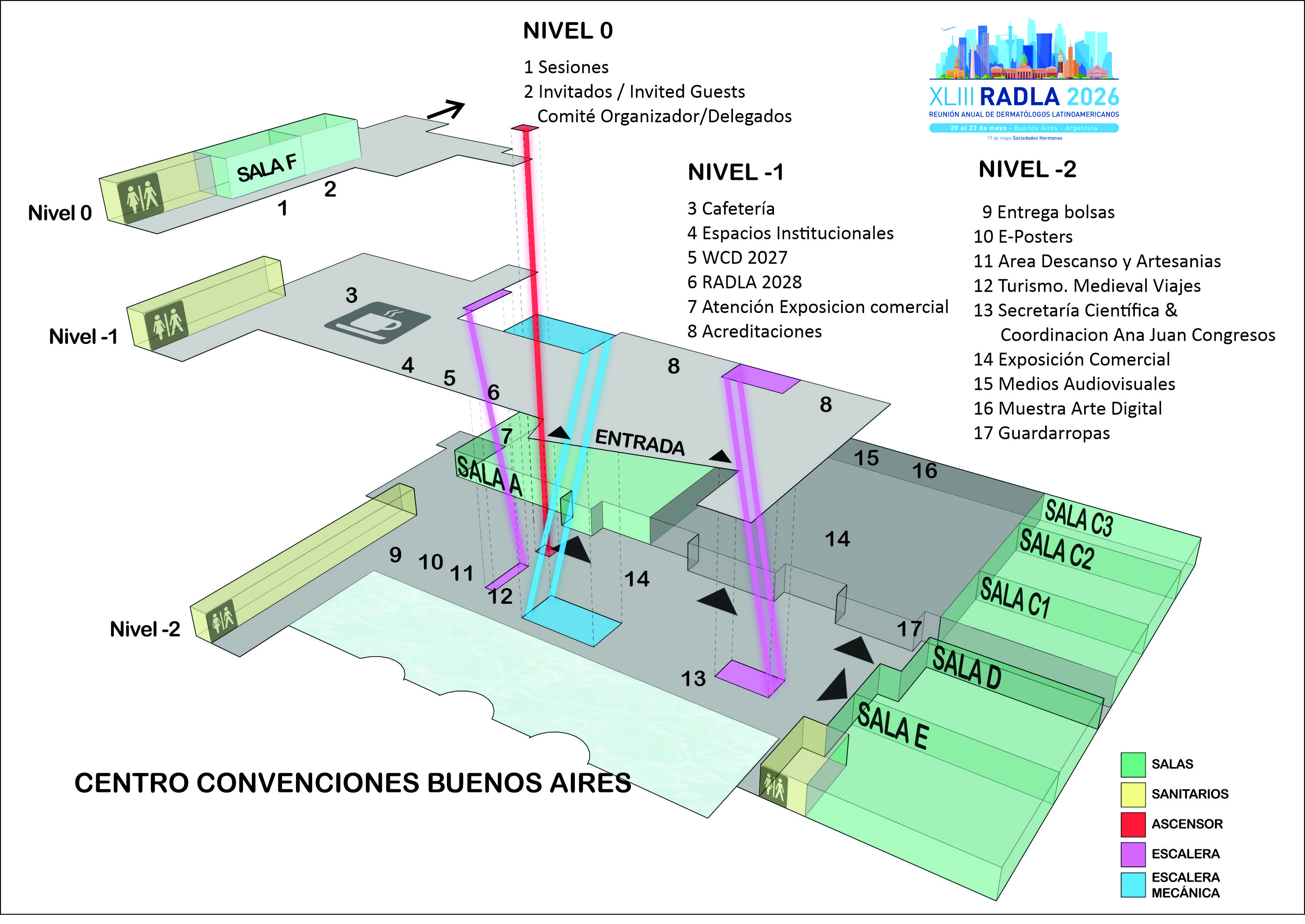 Plano de la Sede